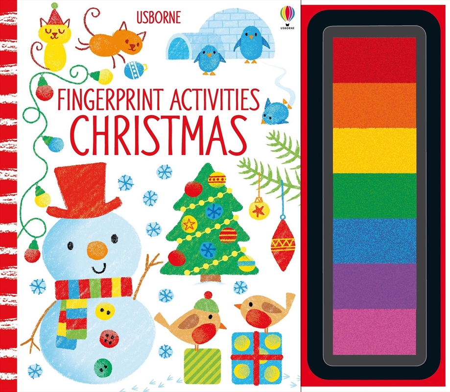 Fingerprint Activities Christmas/Product Detail/Kids Activity Books