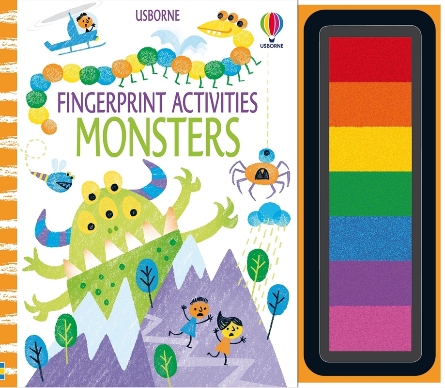 Fingerprint Activities Monsters/Product Detail/Kids Activity Books