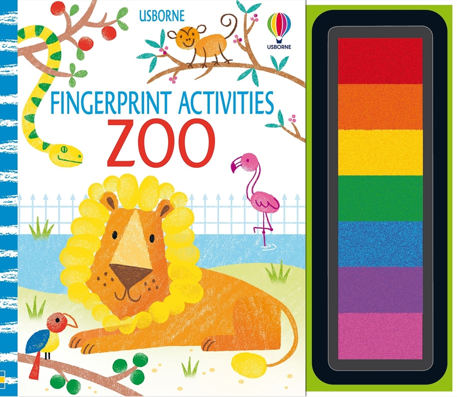 Fingerprint Activities Zoo/Product Detail/Kids Activity Books