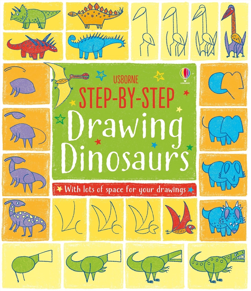 Step By Step Drawing Book Dinosaurs/Product Detail/Kids Activity Books