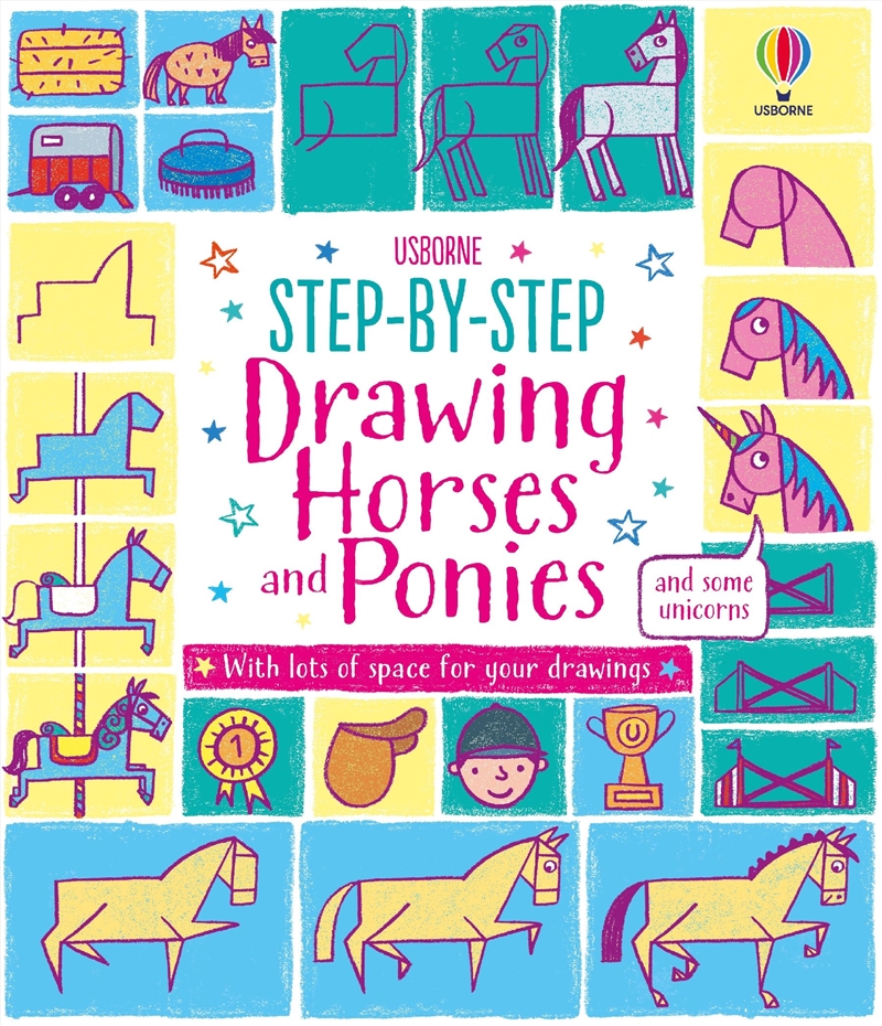 Step By Step Drawing Horses And Ponies/Product Detail/Kids Activity Books