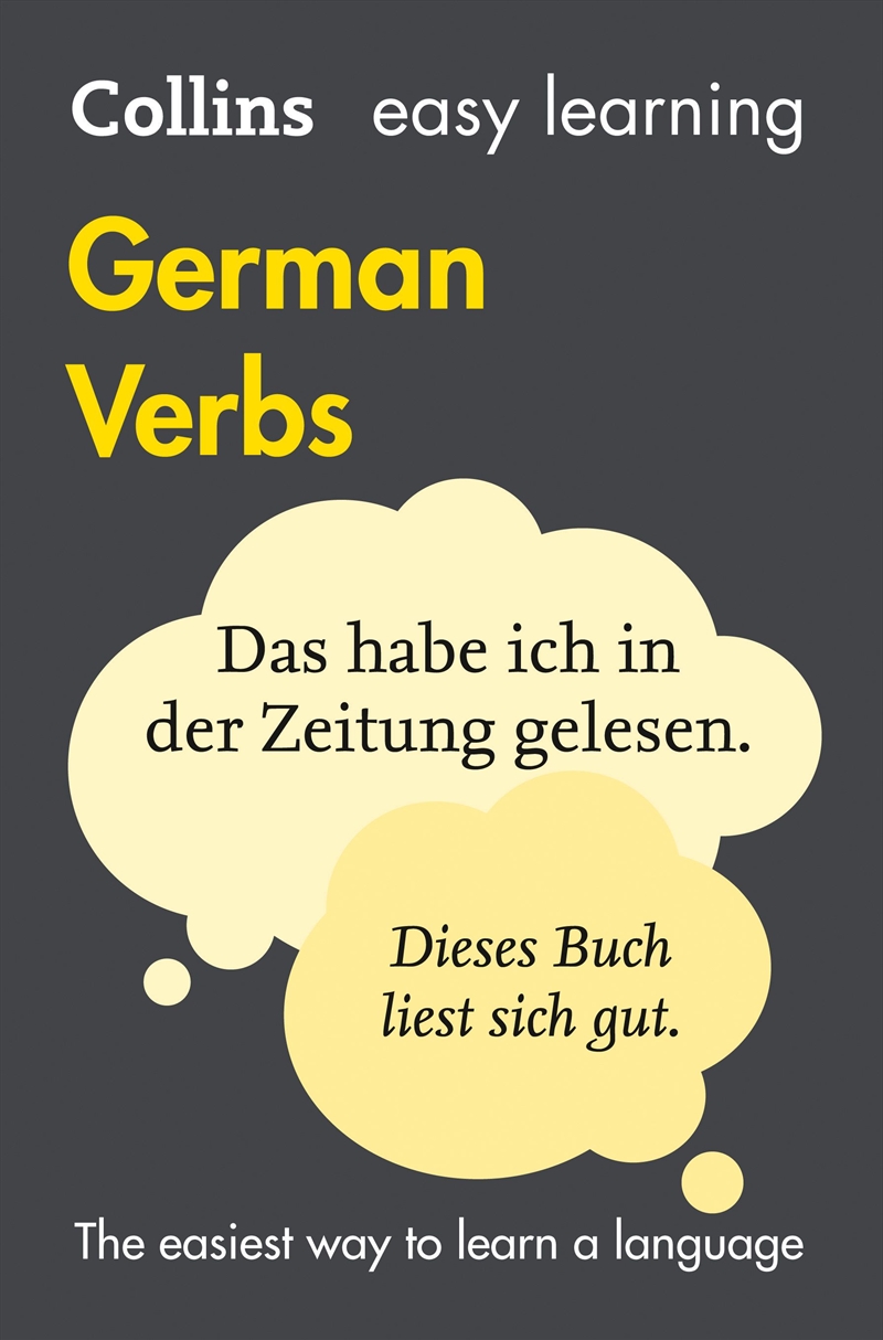 Col Easy Learning German Verbs/Product Detail/Language & Linguistics