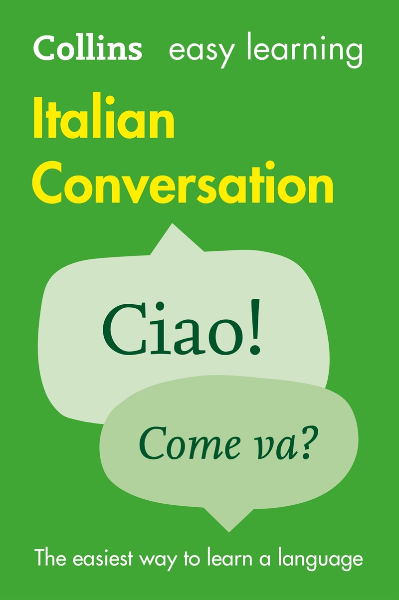 Col Easy Learning Italian Conversation/Product Detail/Language & Linguistics