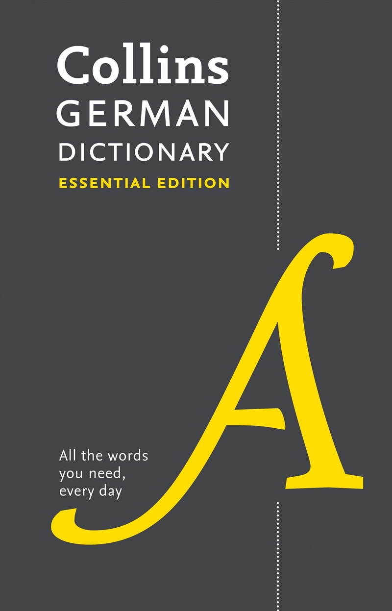 Col German Dict Essential/Product Detail/Language & Linguistics