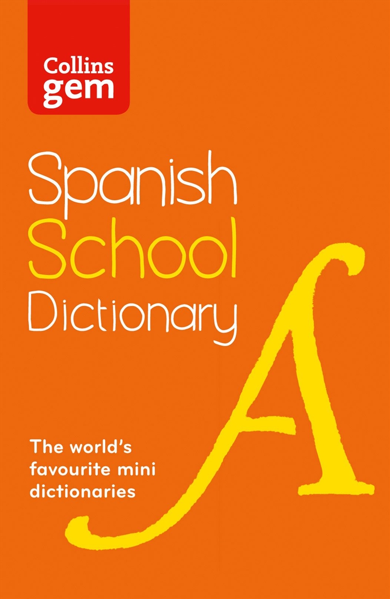 Gem Spanish School Dict/Product Detail/Language & Linguistics