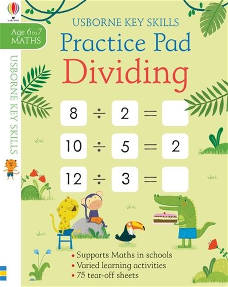 Practice Pad Dividing 6 7/Product Detail/Maths