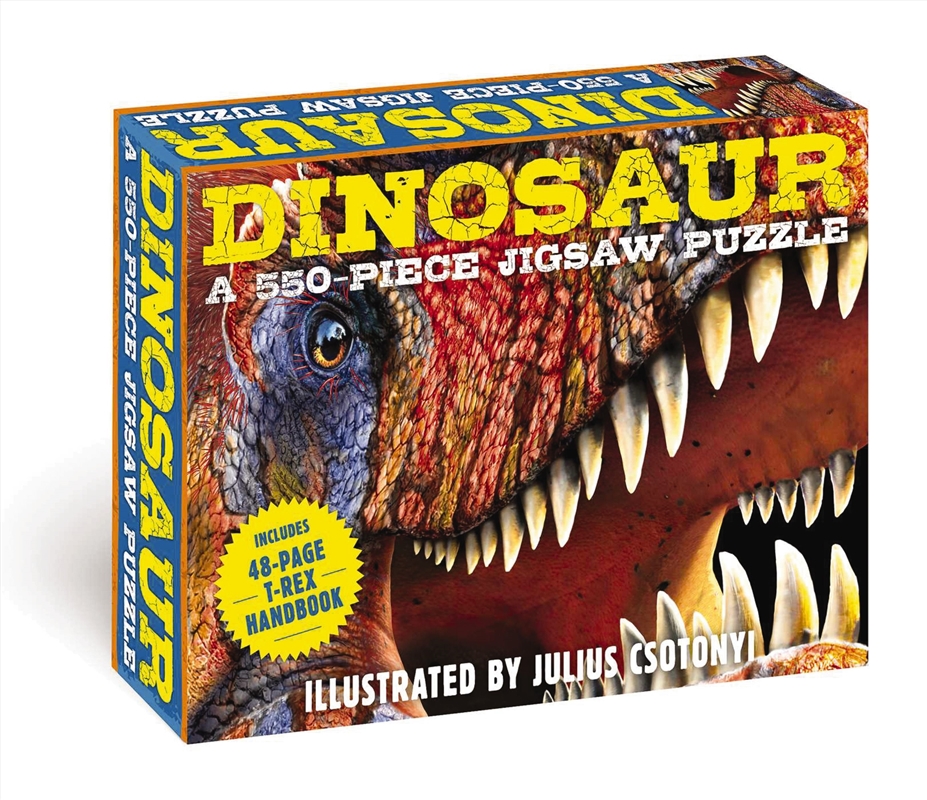 Dinosaurs: 550-Piece Jigsaw Puzzle & Book/Product Detail/Jigsaw Puzzles