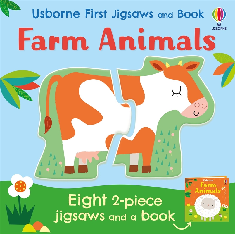 Usborne First Jigsaws Farm Animals/Product Detail/Jigsaw Puzzles