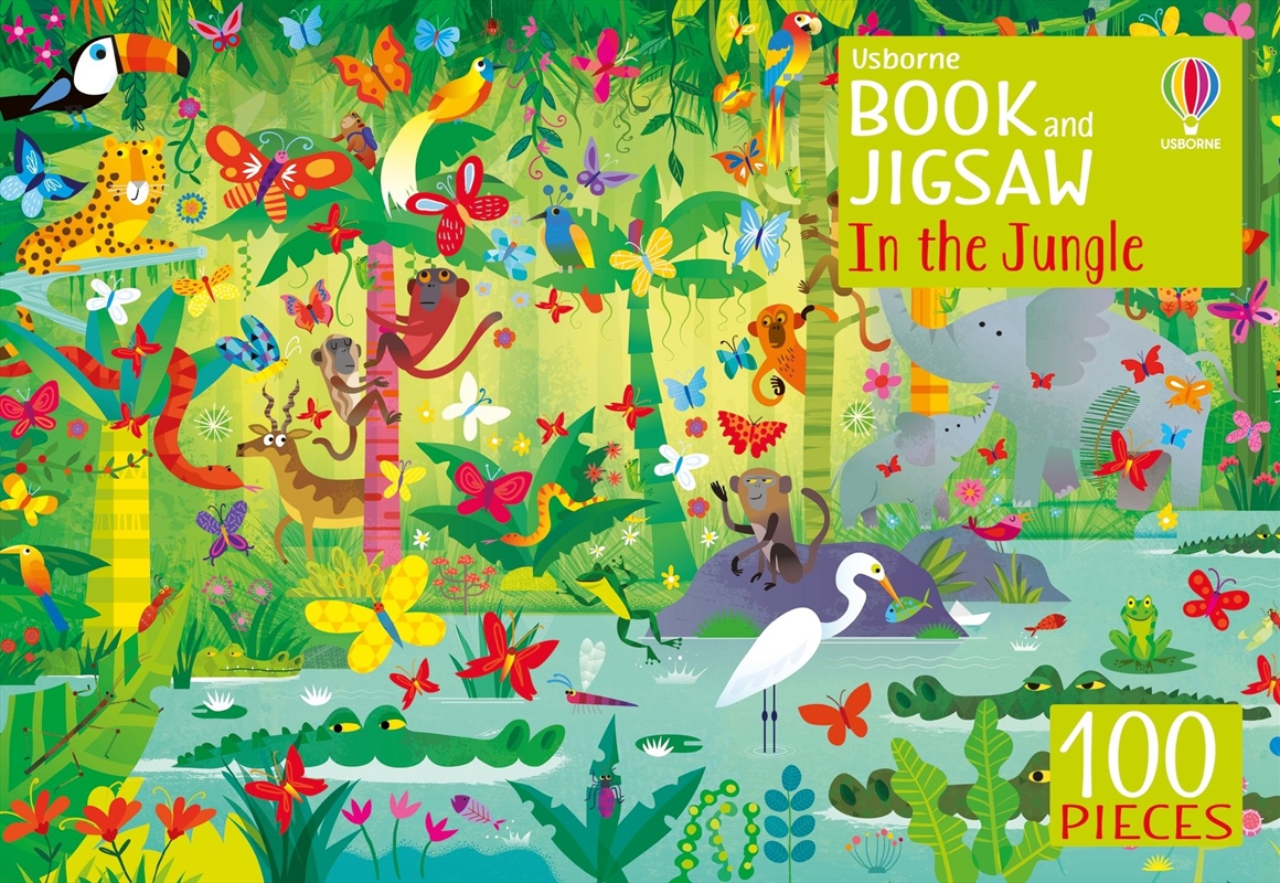 Usborne Book And Jigsaw In The Jungle/Product Detail/Jigsaw Puzzles