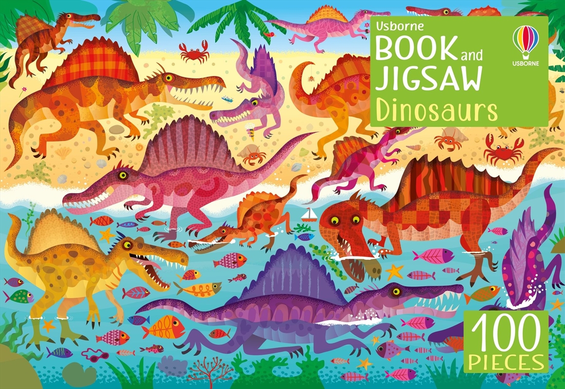 Usborne Book And Jigsaw Dinosaurs/Product Detail/Jigsaw Puzzles