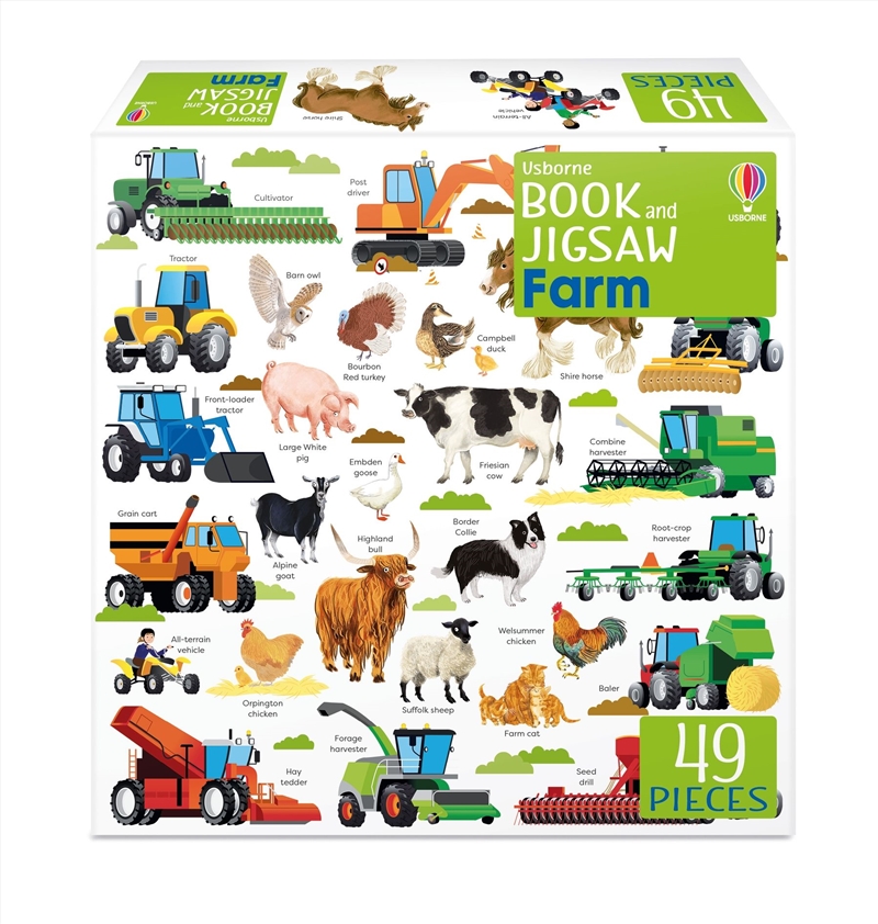 Usborne Book And Jigsaw Farm/Product Detail/Jigsaw Puzzles