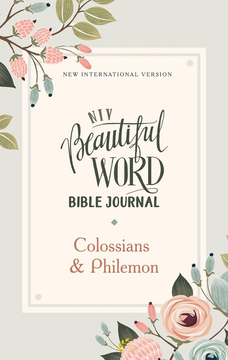 Niv Beautiful Word Bible Journal Colossians And Ph/Product Detail/Religion & Beliefs