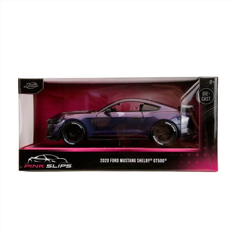 Pink Slips - 2020 Mustang Shelby FT500 1:24 Scale Diecast Vehicle/Product Detail/Figurines