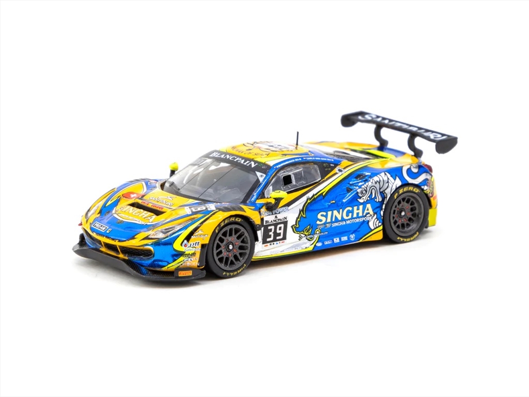 1:64 #39 Ferrari 488 GT3 Blancpain GT Series 2018 Bhirombhakdi/Van Dam 2022 HK Special Edition/Product Detail/Figurines