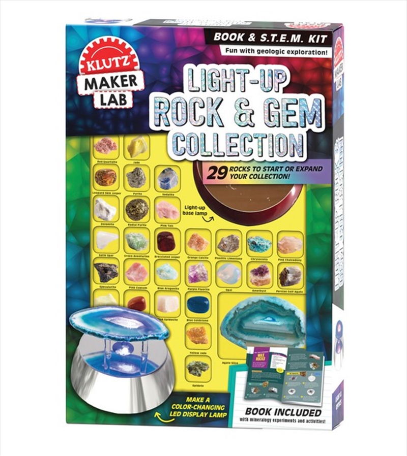 Light-Up Rock & Gem Collection (KLUTZ: Maker Lab)/Product Detail/Kids Activity Books