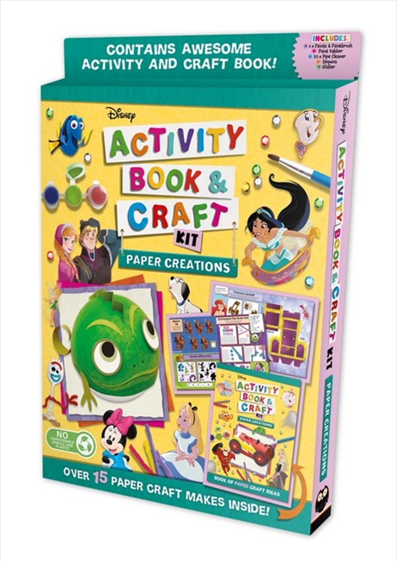 Paper Creations: Activity Book & Craft Kit (Disney)/Product Detail/Kids Activity Books