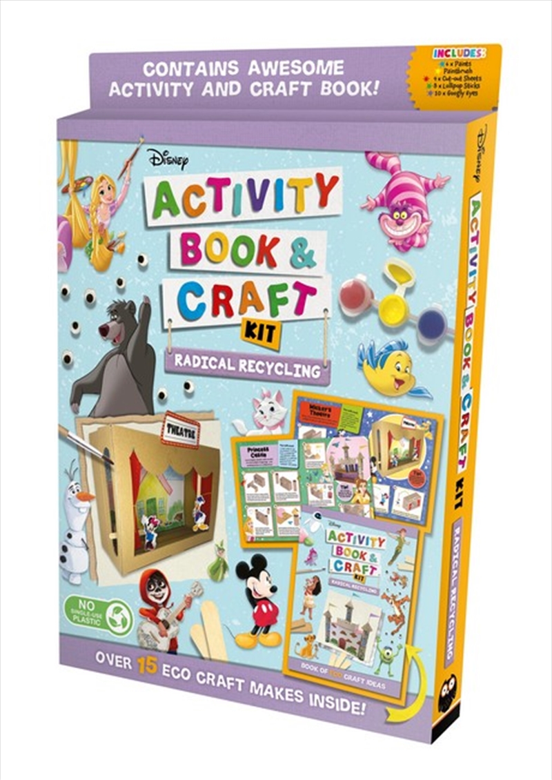 Radical Recycling: Activity Book & Craft Kit  (Disney)/Product Detail/Kids Activity Books