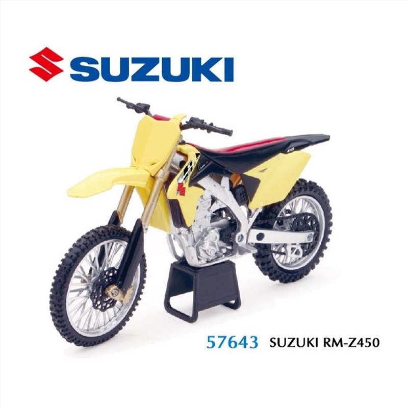 1:12 Suzuki RM-Z450 2014 Dirt Bike/Product Detail/Figurines