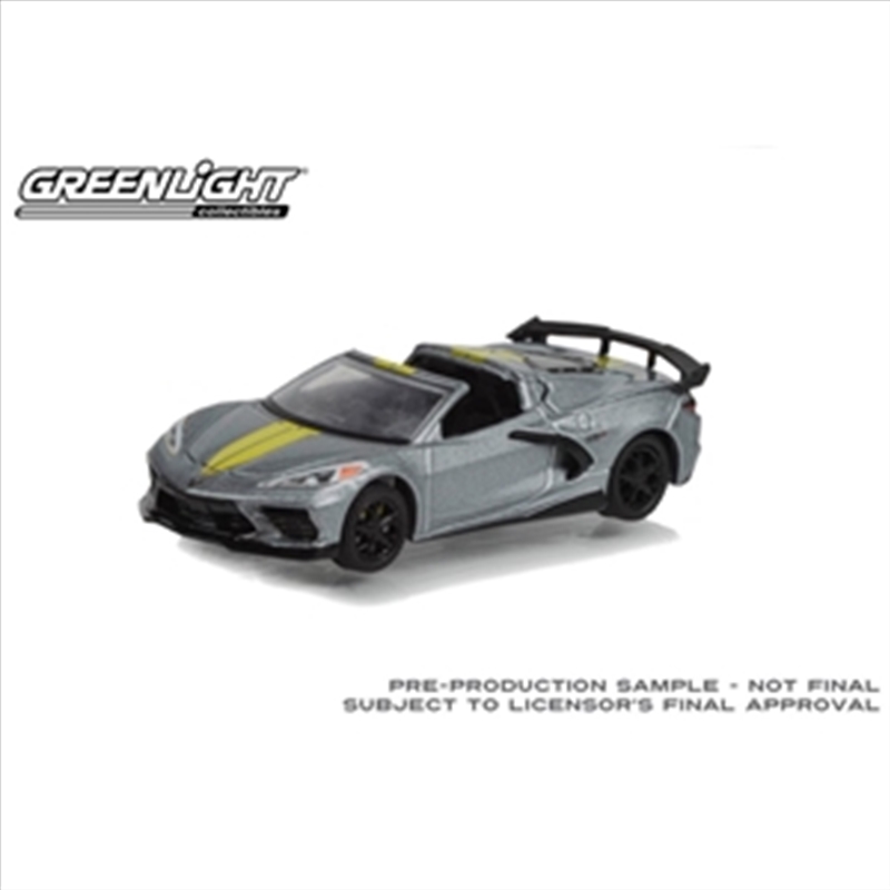 1:64 (6pcs) Grey 2022 Chevrolet Corvette C8 Stingray Convertible IMSA GTLM Championship Edition/Product Detail/Figurines