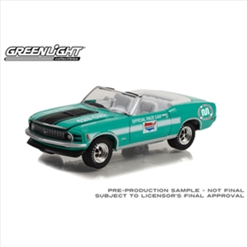 1:64 (6pcs) Michigan Speedway Official Pace Car 1970 Ford Mustang Mach 1 428 Cobra Jet Convertible/Product Detail/Figurines