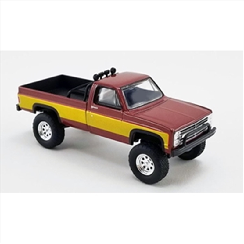 1:64 (6pcs) Stacey David's GearZ - 1986 Chevrolet K2500 - Stunt Double/Product Detail/Figurines