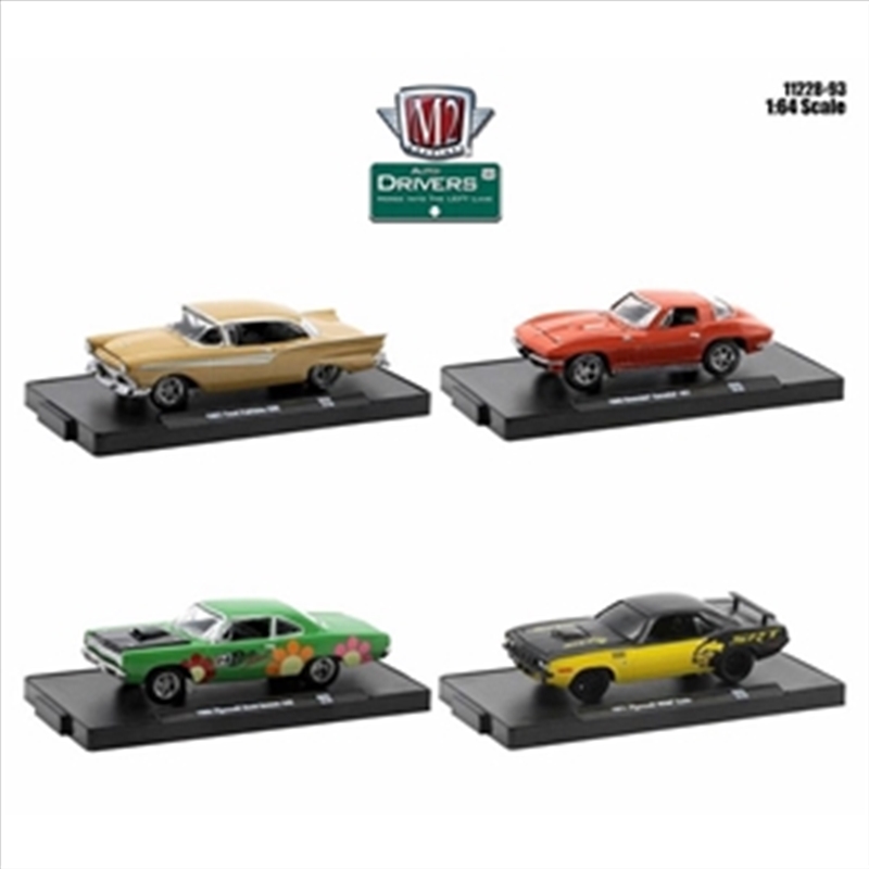 1:64 (8pcs) Drivers Mix 93 - 4 different castings - 2 of each casting/Product Detail/Figurines