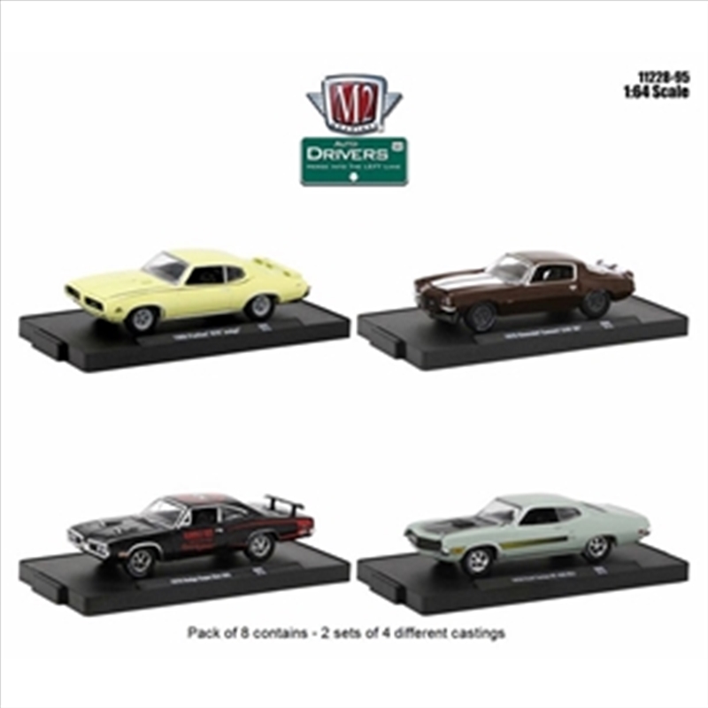 1:64 (8pcs) Drivers Mix 95 - 4 different castings - 2 of each casting/Product Detail/Figurines