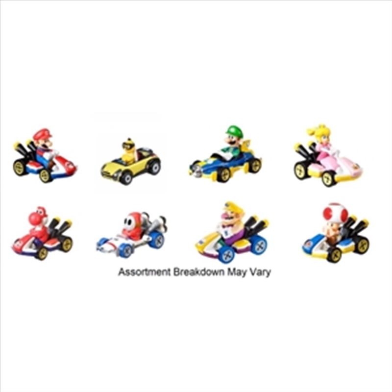 1:64 (8pcs) Mario Kart Asst Vehicles/Product Detail/Figurines