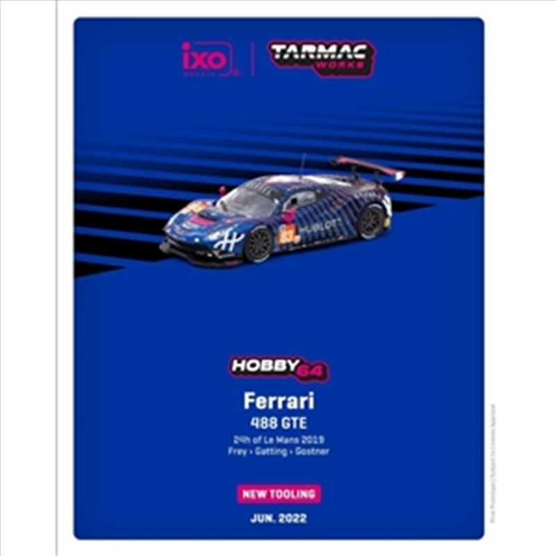 1:64 Ferrari 488 GTE 24h of Le Mans 2019 Frey / Gatting / Gostner Officially licensed by Ferrari ***/Product Detail/Figurines