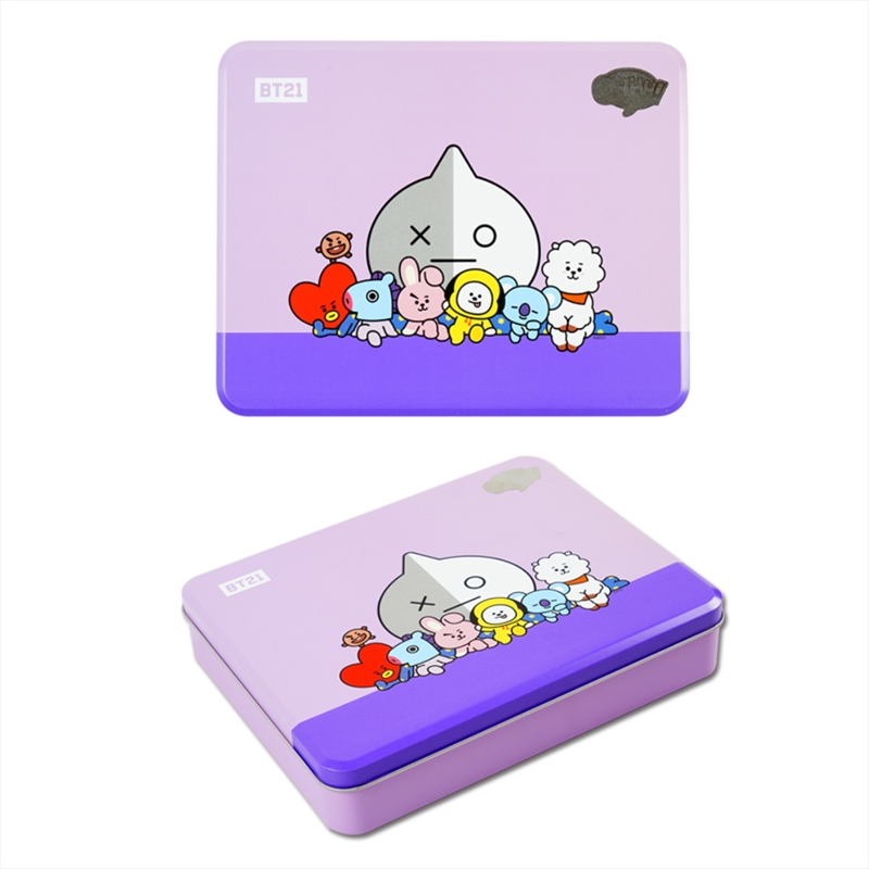 Bt21 Tin Case/Product Detail/KPOP Merch