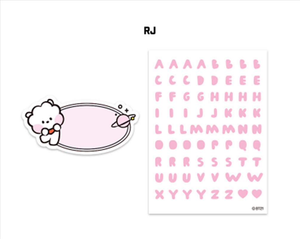 Acrylic Badge W/ Sticker: Rj/Product Detail/KPOP Merch