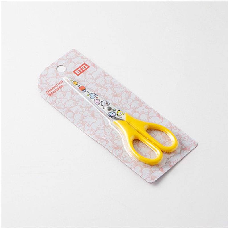 Bt21 Minini Scissors: Yellow/Product Detail/KPOP Merch