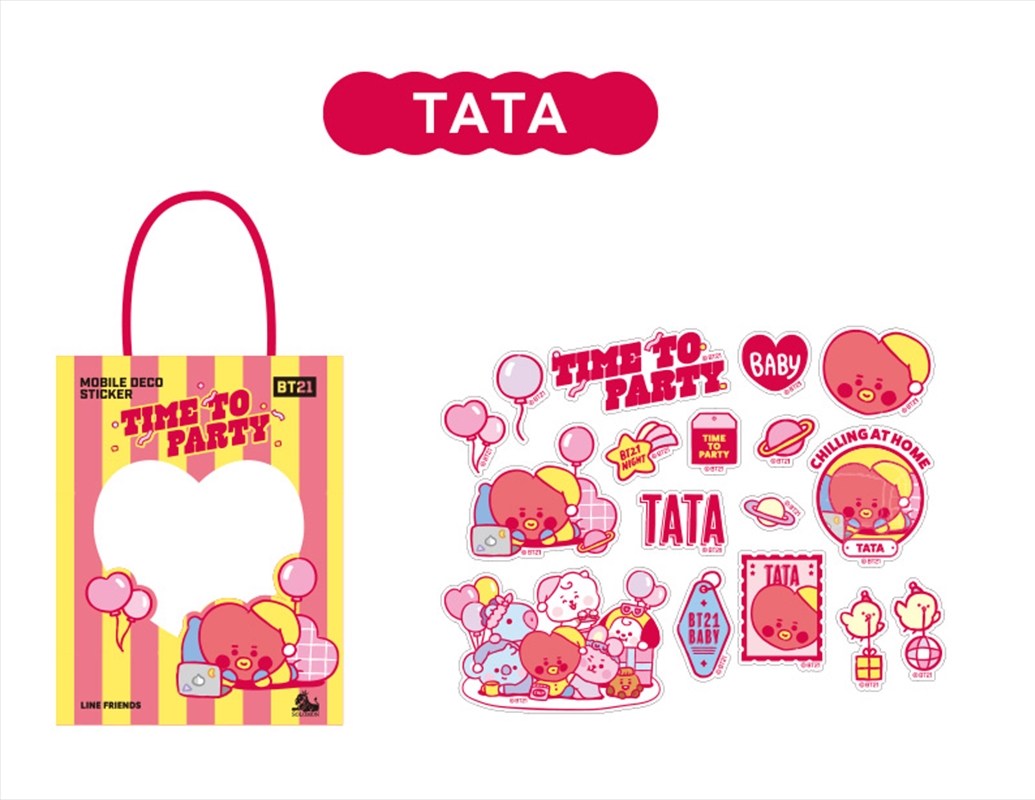 Time To Party Mobile Deco: Tata/Product Detail/KPOP Merch