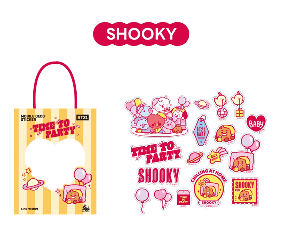 Time To Party Mobile Deco: Shooky/Product Detail/Stationery