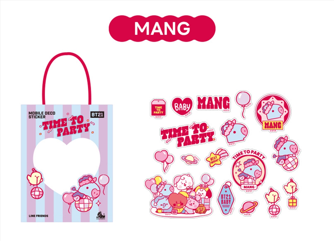 Time To Party Mobile Deco: Mang/Product Detail/KPOP Merch