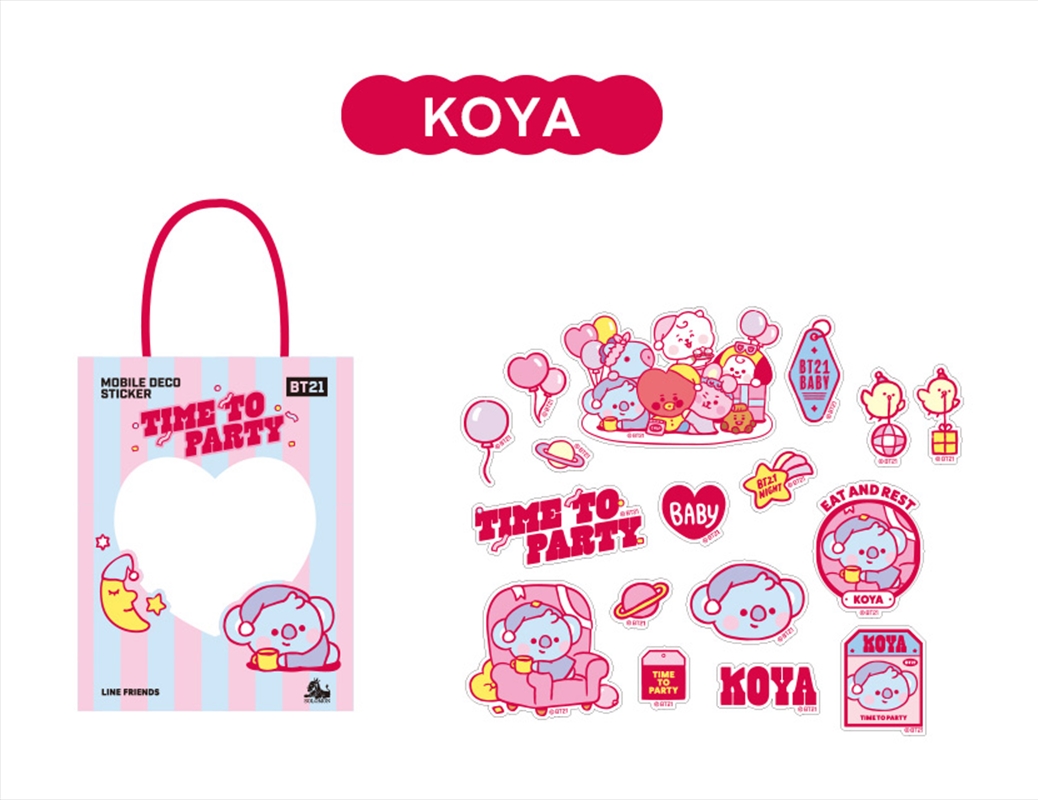 Time To Party Mobile Deco: Koya/Product Detail/Stationery