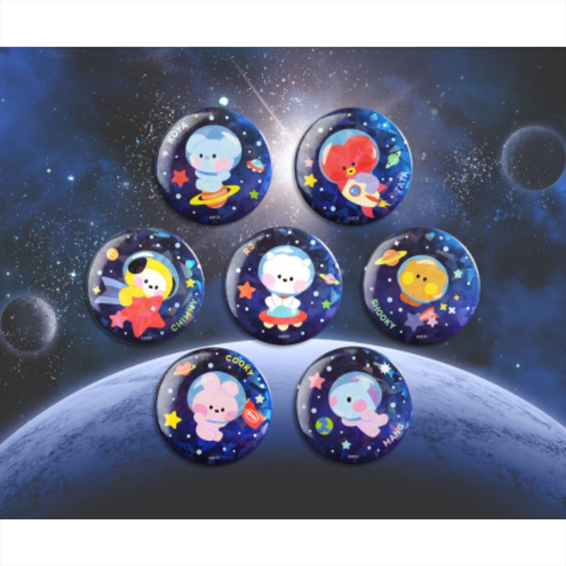 Space Can Badge: All 7 Characters/Product Detail/Buttons & Pins