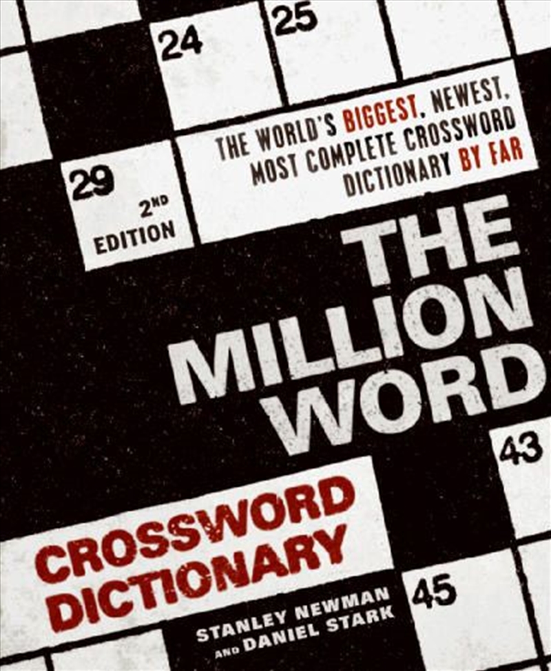 Million Word Crossword Dictionary/Product Detail/Adults Activity Books