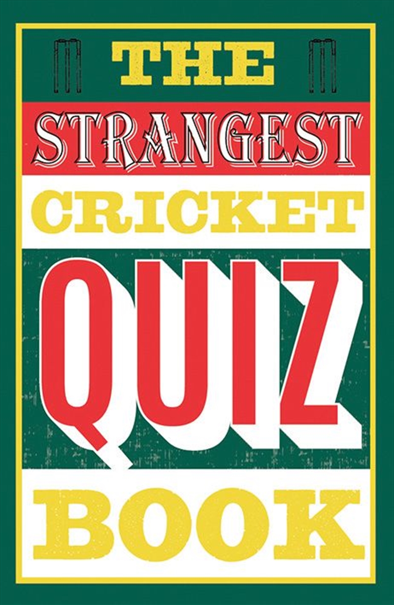 Strangest Cricket Quiz Book/Product Detail/Adults Activity Books