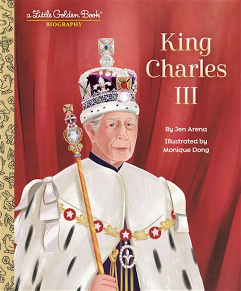 A Little Golden Book Biography - King Charles III/Product Detail/Early Childhood Fiction Books