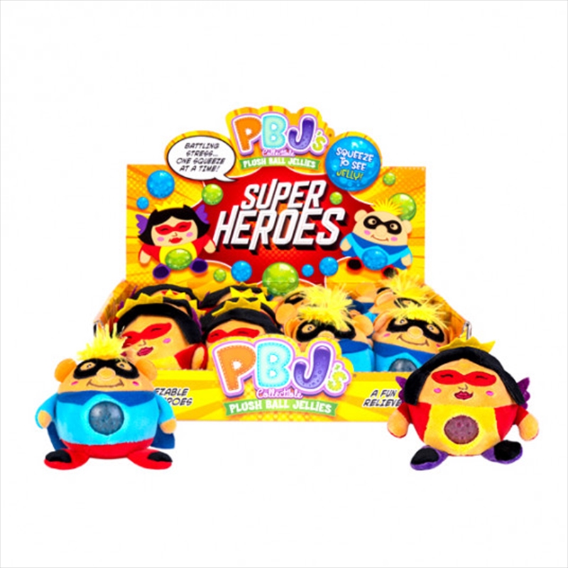 Plush Ball Jellies S/Heroes (SENT AT RANDOM)/Product Detail/Toys