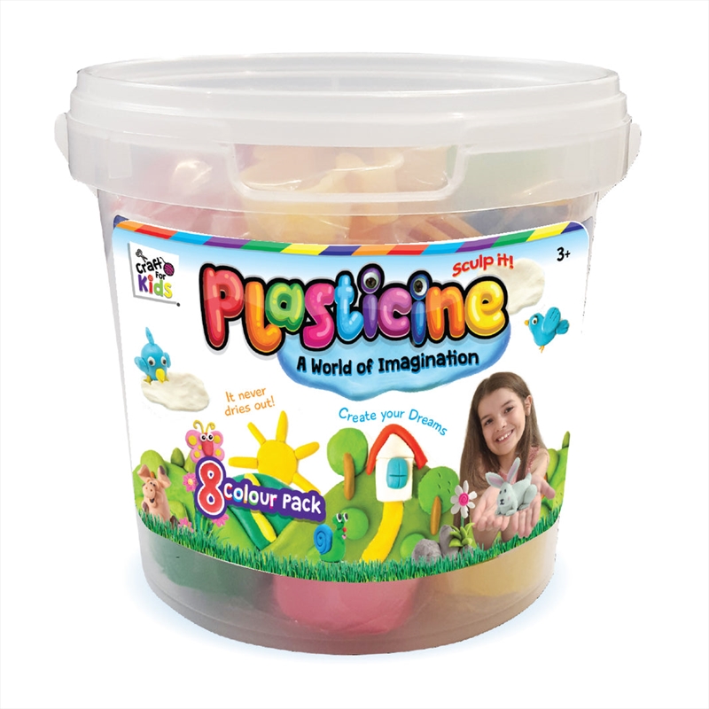 Plasticine Fun Rub/Bucket/Product Detail/Arts & Craft