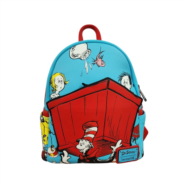 Loungefly Dr Seuss - Thing 1 & 2 Box US Exclusive Mini Backpack [RS]/Product Detail/Bags