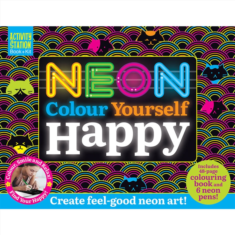 Neon Colour Yourself Happy/Product Detail/Arts & Craft