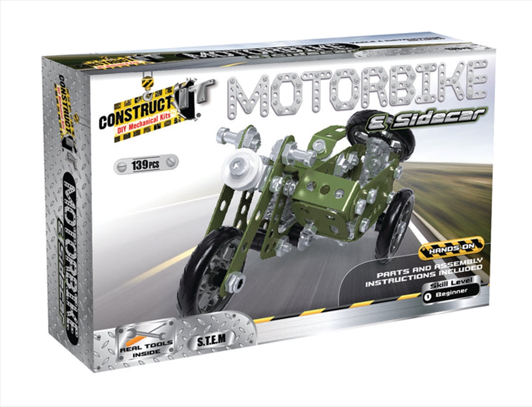 Construct IT Motorbike And Side Car/Product Detail/Toys