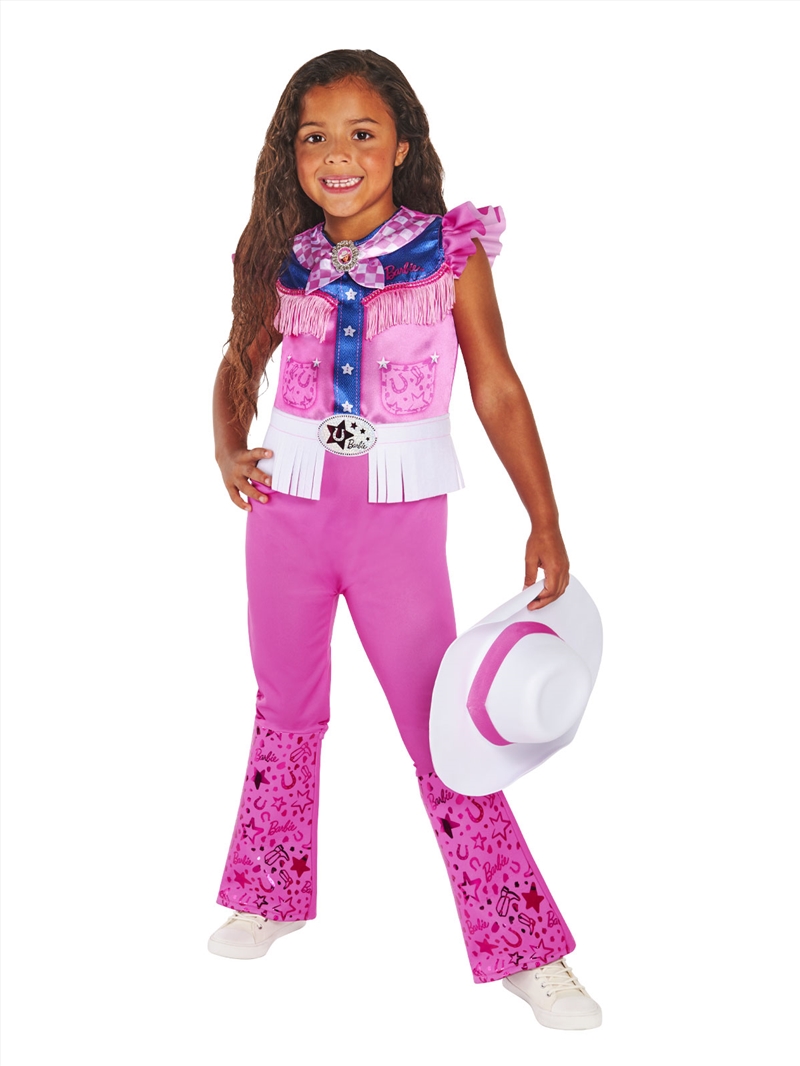 Barbie Cowgirl Deluxe Costume - Size 6-8 Yrs/Product Detail/Costumes