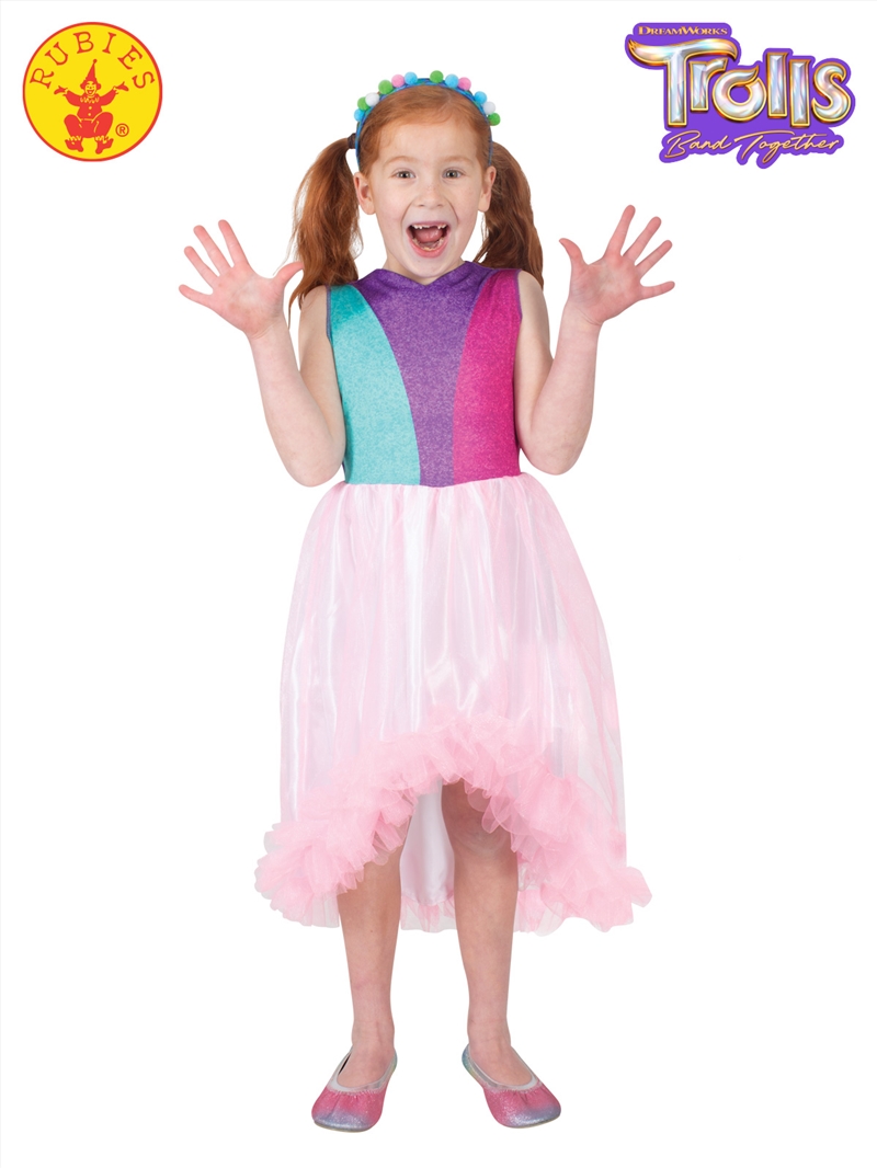 Poppy Bridesmaid Trolls 3 Costume - Size 4-6 Yrs/Product Detail/Costumes