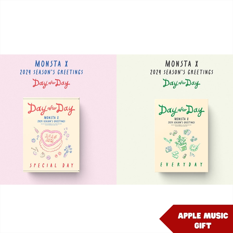 Day After Day 2024 Season's Greetings Apple Music Gift Ver. Special Day + Everyday/Product Detail/World