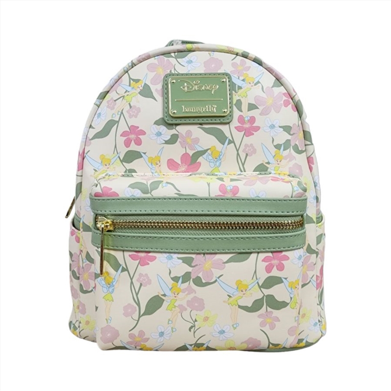 Loungefly Disney - Tinkerbell Floral US Exclusive Mini Backpack [RS]/Product Detail/Bags