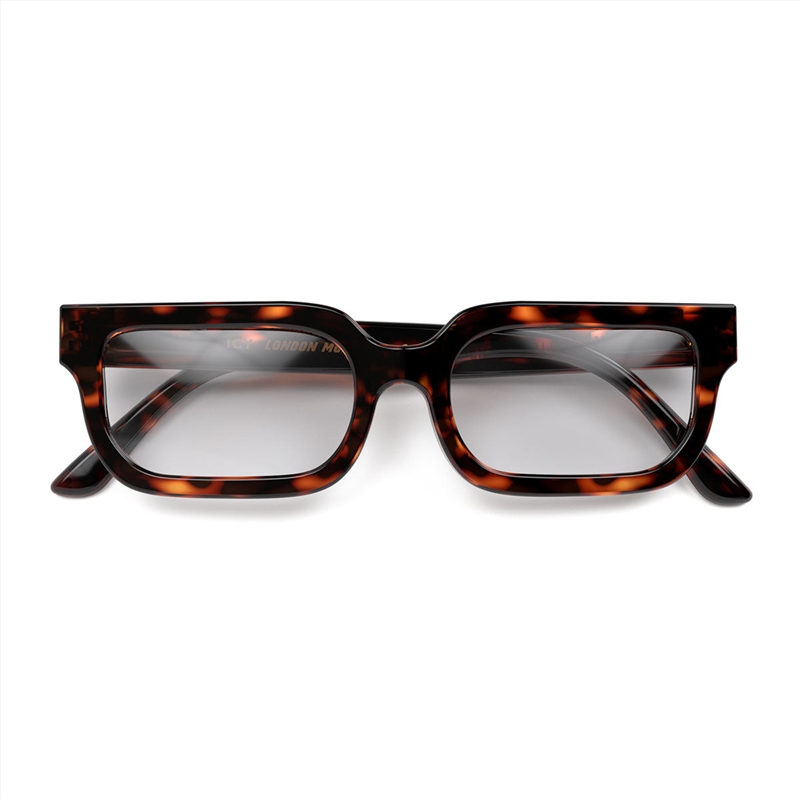 London Mole Icy Blue Blocker Glasses Gloss Tortoise Shell/Product Detail/Apparel